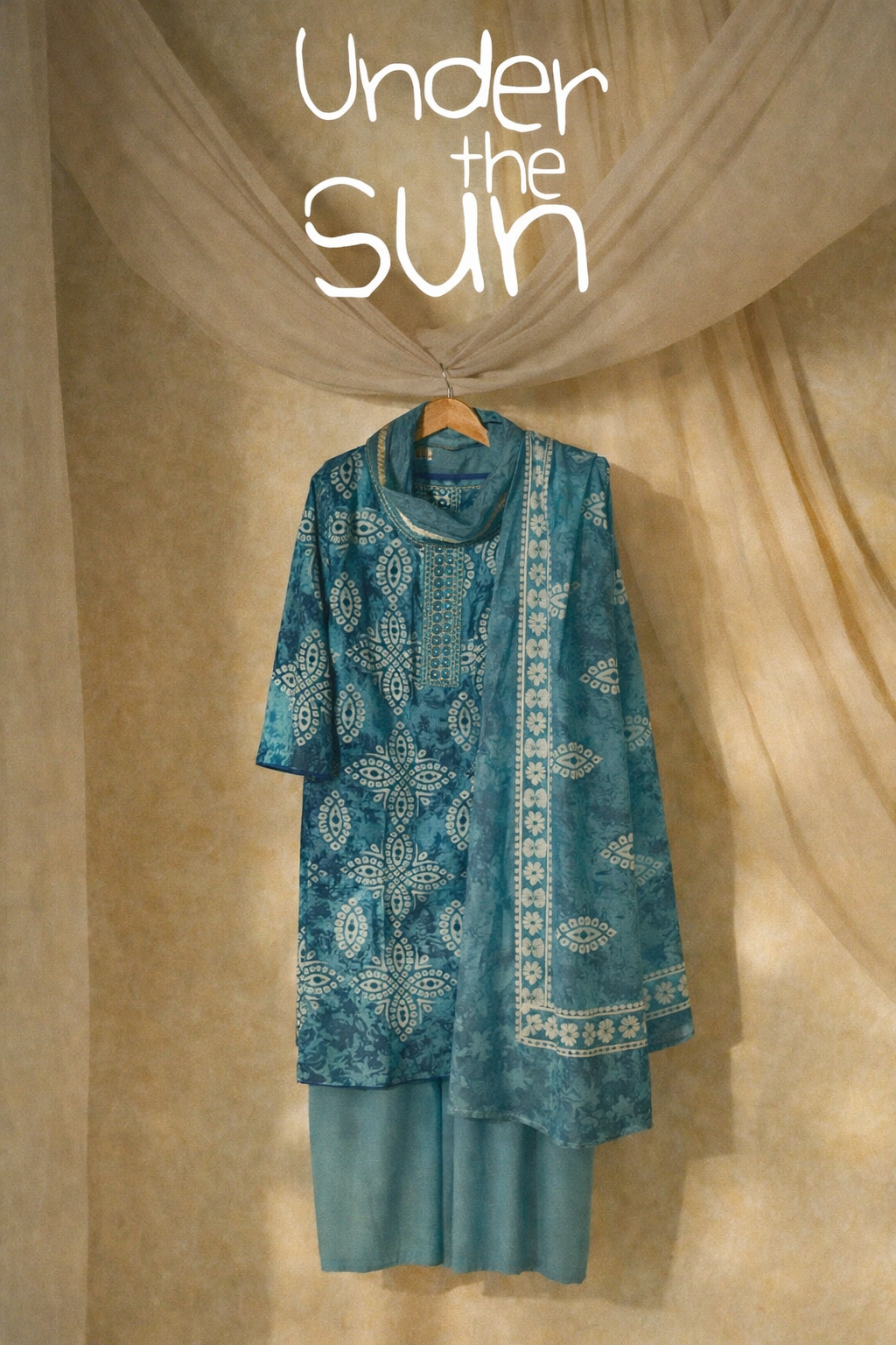 Mal chanderi Kurti set