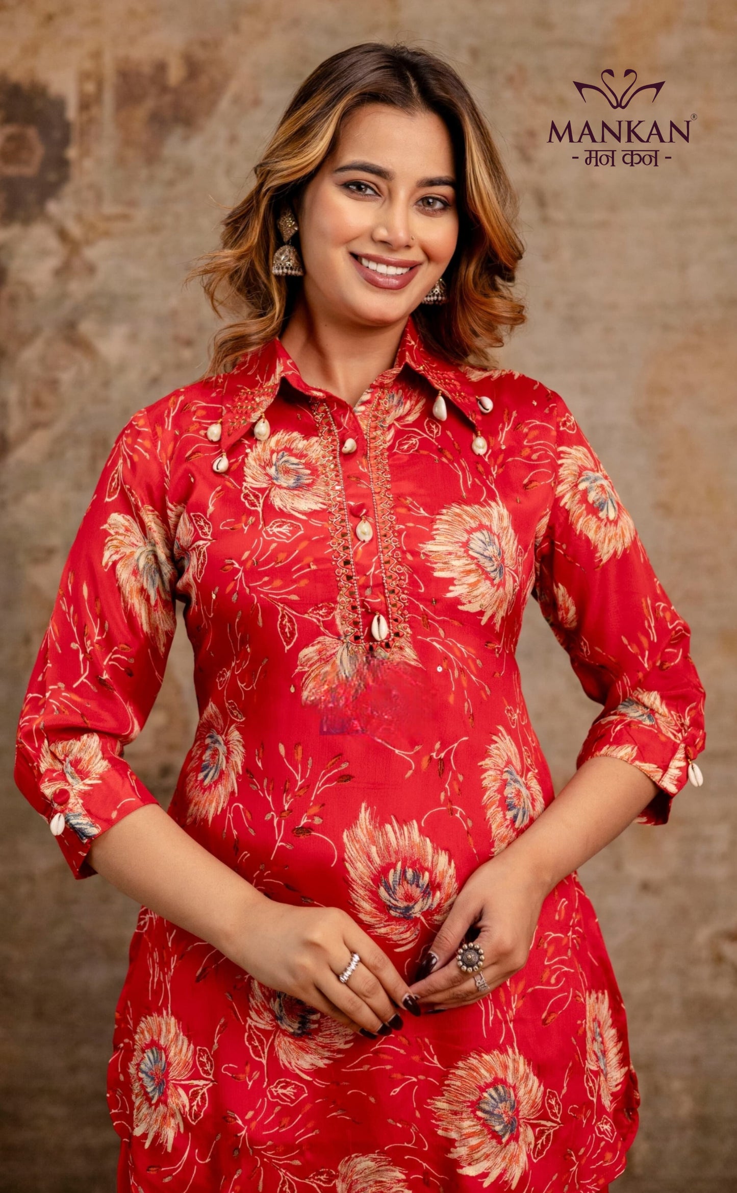 Floral print Cord Set's