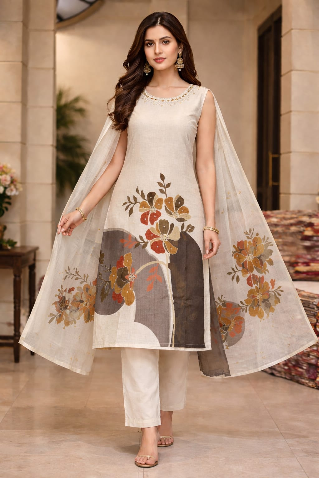 Cotton Kurti Set