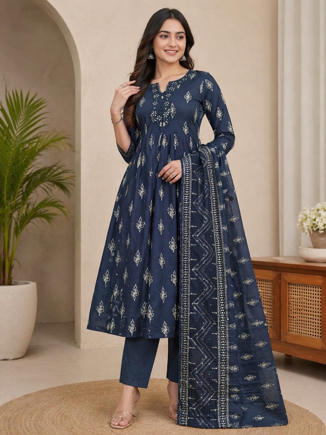 Cotton Kurta Set