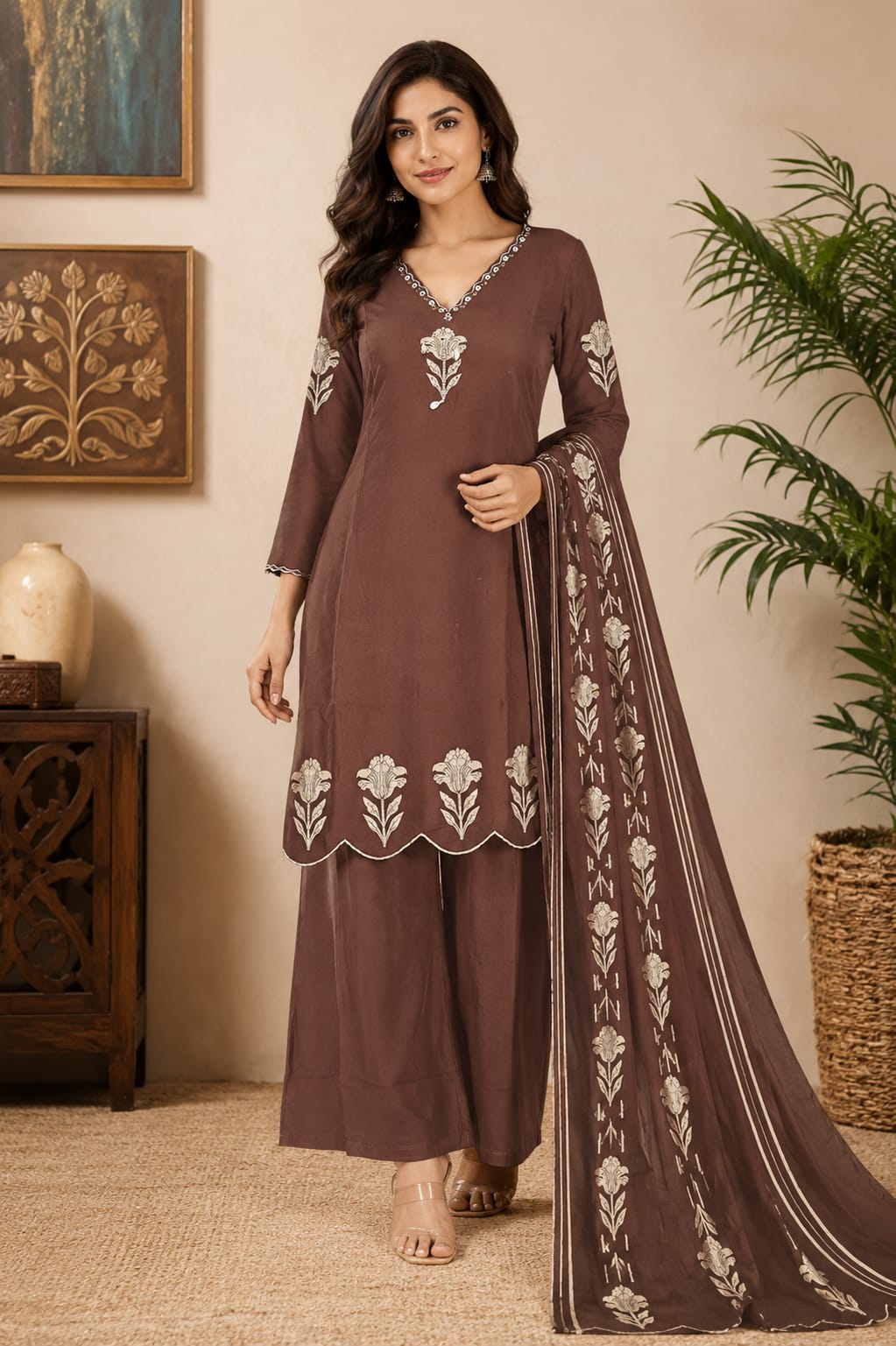 Cotton Kurti Set
