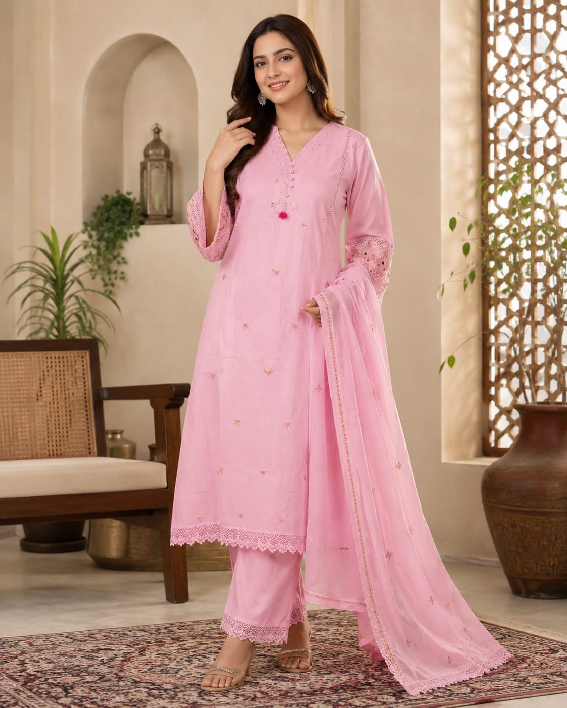 Cotton Kurti Set