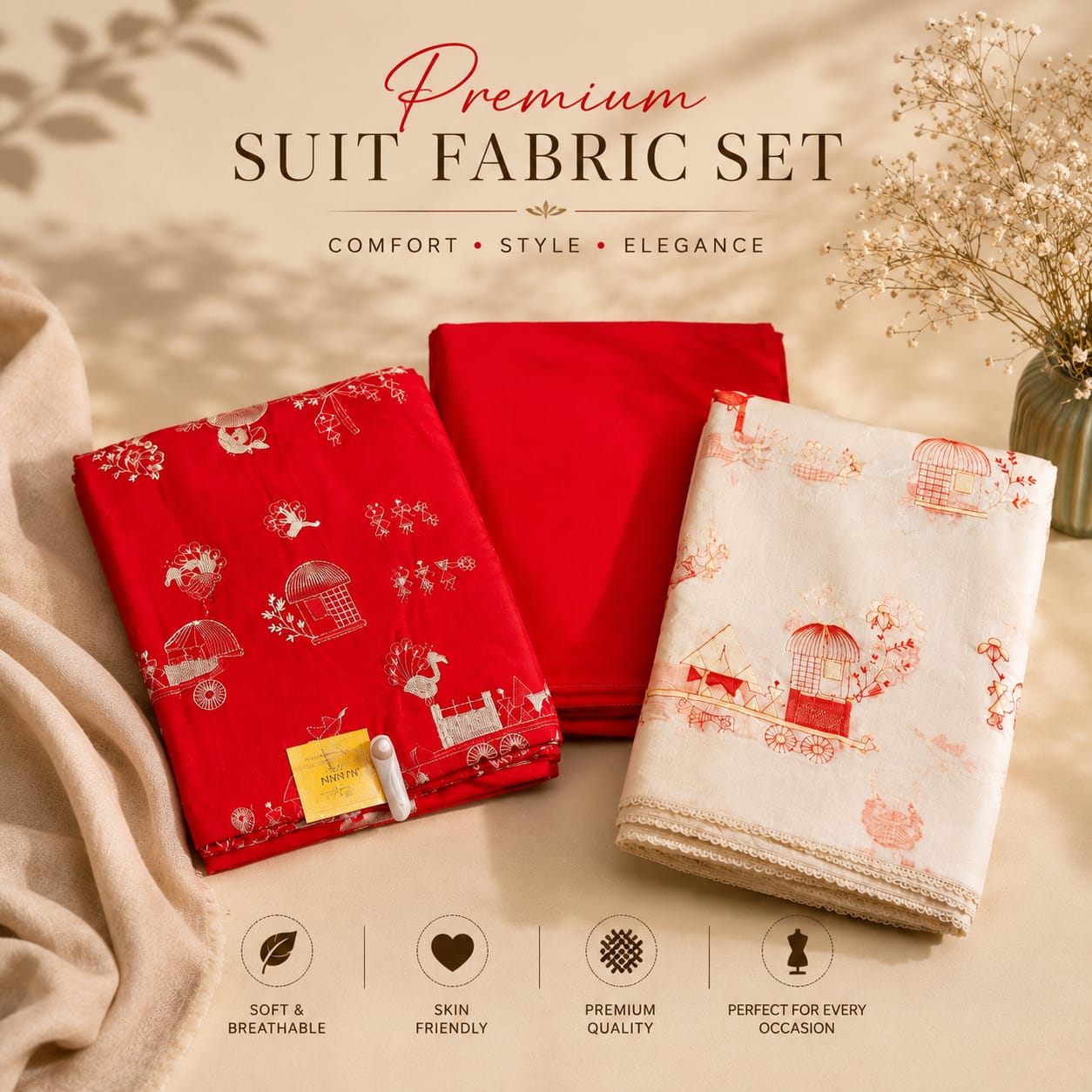 Cotton Suit Fabric