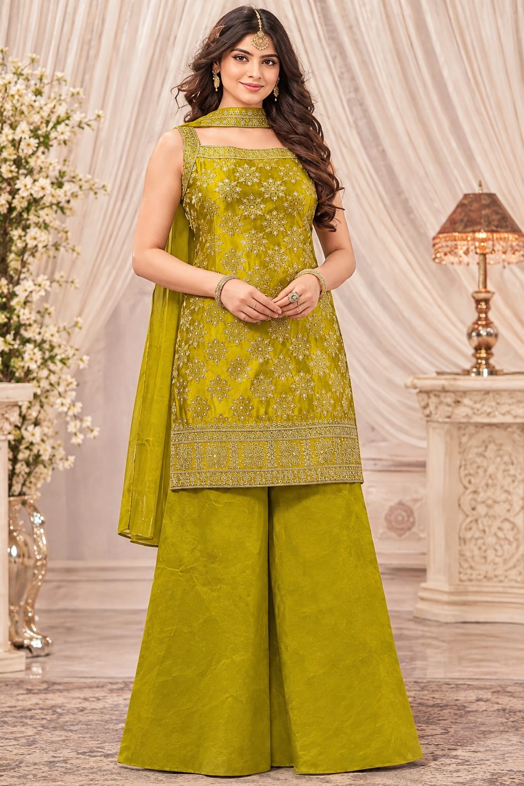 Indowestern Sharara Set
