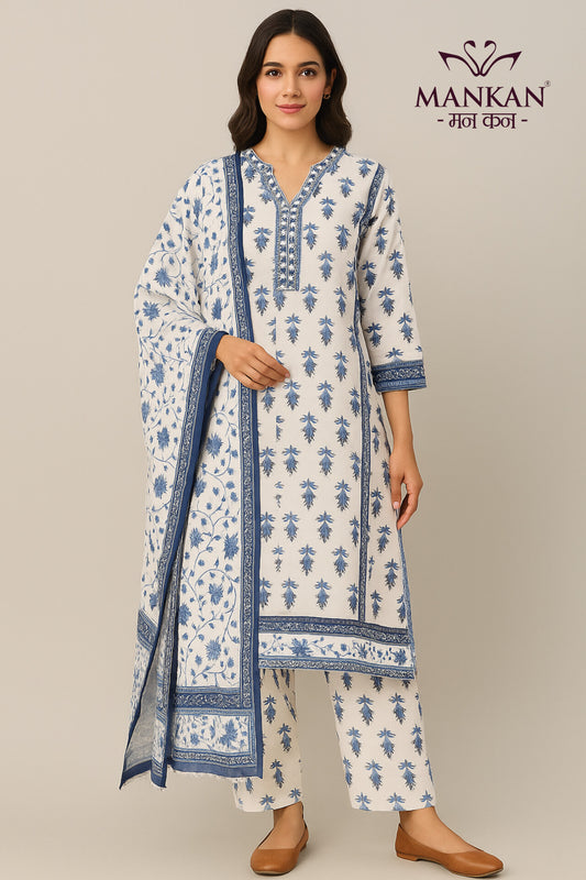 Cotton Kurta Set's