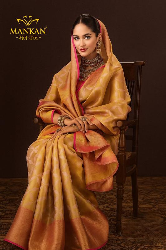 Jute Silk Banarasi Saree
