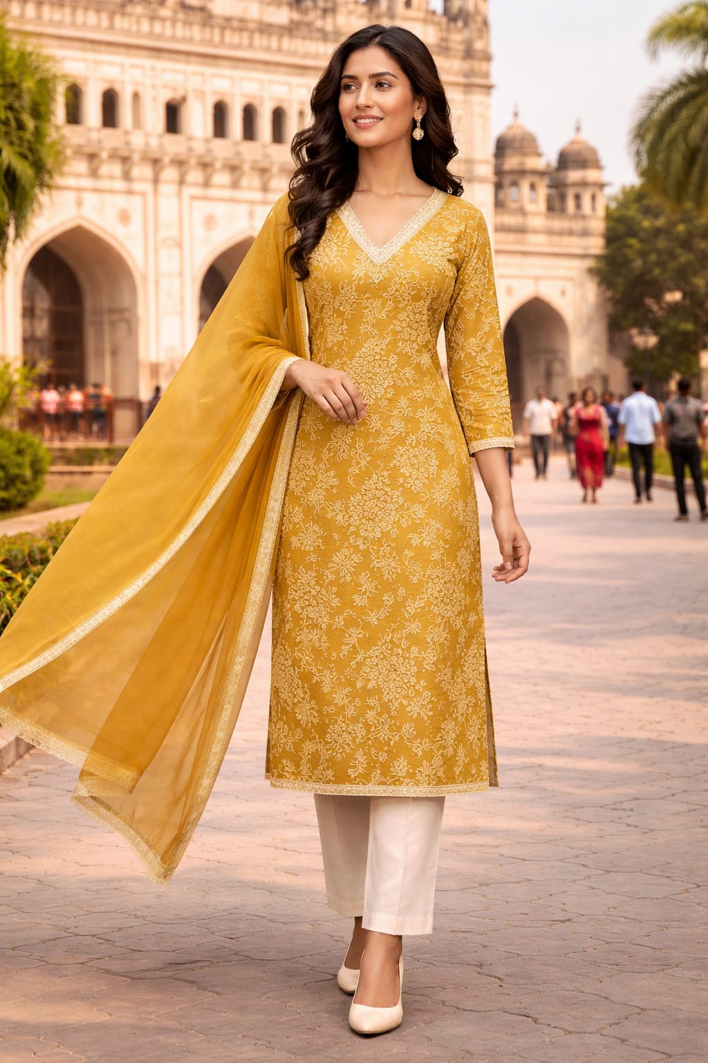 Cotton Kurti Set
