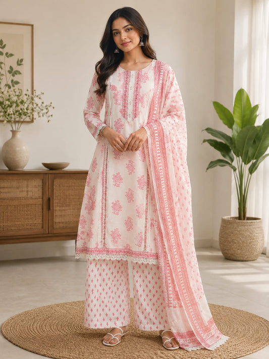 Cotton Kurti Set