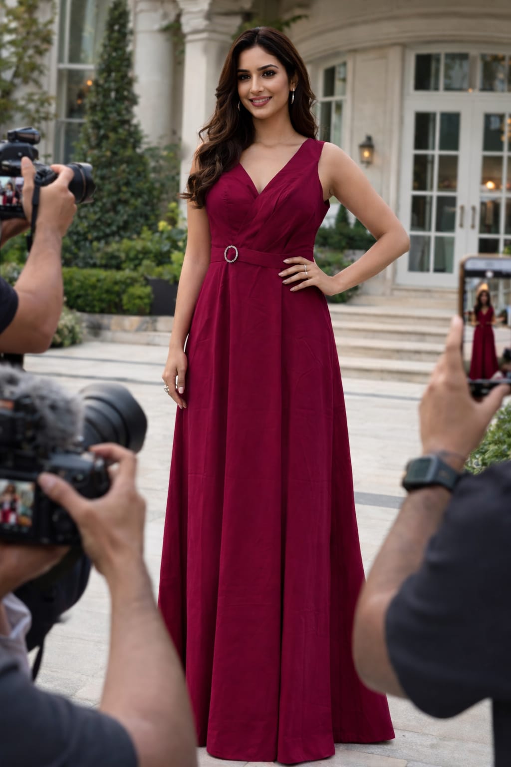 western maxi dress