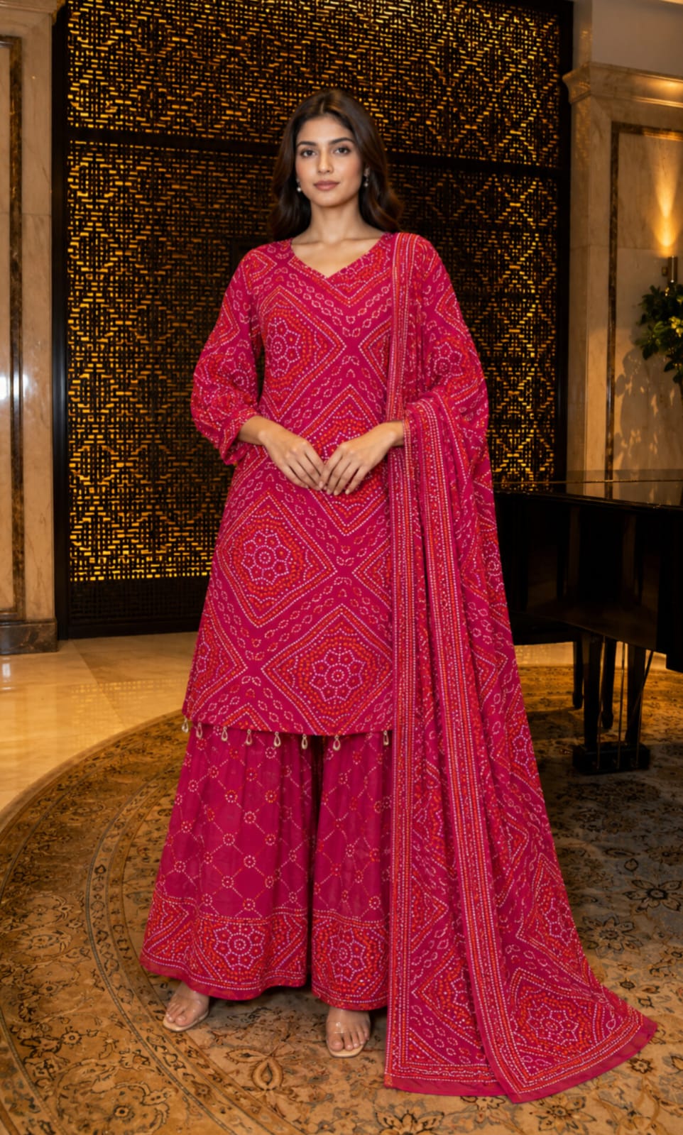 Cotton Sharara Set